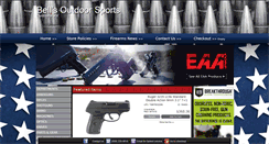 Desktop Screenshot of bellsoutdoorsports.com